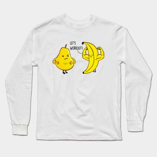 Pear and banana Long Sleeve T-Shirt